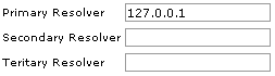 Modifying the resolver configuration file