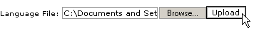 Uploading a language file